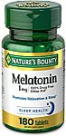 Nature's Bounty: 180-Ct 1 mg Melatonin Tablets $2.87 and more