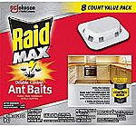8-Count Raid Max Double Control Ant Baits $6.04