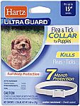 Hartz UltraGuard Flea & Tick Collar for Dogs and Puppies $2.40 & More