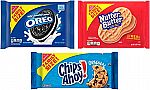 OREO, CHIPS AHOY! & Nutter Butter Cookie Variety Pack, Family Size, 3 Packs $8.91 and more