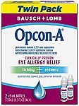2-Pack 15ml Bausch & Lomb Opcon-A Allergy Relief Eye Drops $5.36