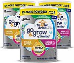 3-Count Similac Go & Grow Toddler Milk-Based Powder $34.61