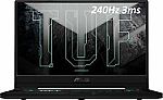 ASUS TUF DASH 15.6" FHD 240Hz Gaming Laptop (i7-11370H 16GB 1TB SSD RTX 3070) $1499.99