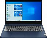 Lenovo Ideapad 3 15 15.6" HD Touch-Screen Laptop (i3-10110U 8GB 256GB) $369.99