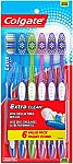 3 x 6 Count Colgate Extra Clean Full Head Toothbrush, Medium $7.63