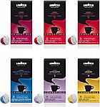 60-count Lavazza Espresso Capsules Compatible with Nespresso Original Machines Variety Pack $17.49