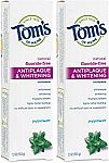 2-Pack Tom's Maine Antiplaque & Whitening Toothpaste $5.59