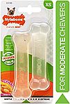 2-pack Nylabone FlexiChew Petite Chicken and Original Flavored Bone Dog Chew Toys $1.61