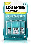 3-Pk 24-Strip Listerine Pocketpaks Breath Strips $3.56