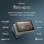 All-new Fire HD 10 and 10 Plus tablet from $112 (after 25% Off 2)