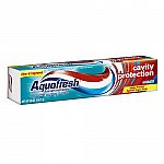 5.6-oz  Aquafresh Cavity Protection Toothpaste (Mint) $1.89