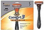 BIC Comfort 3 Hybrid Men's Disposable Razor (2 Handles + 18 Cartridges) $13.33