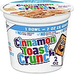 12 Cups Cinnamon Toast Crunch Cereal Cup (2 oz) $9