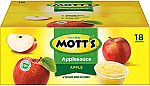 18-Count Mott's Applesauce $5.50