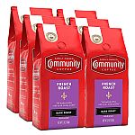 6-Pack 12-Oz Community Coffee French Roast Extra Dark Ground Coffee $16.68