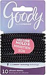 10-Ct GOODY Hair SlideProof Hair Tie Elastics $2