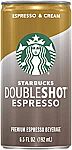 12-Pack Starbucks Doubleshot, Espresso + Cream $15