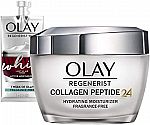 1.7-oz Olay Regenerist Collagen Peptide 24 Face Moisturizer with Vitamin B3 + 0.24-Oz Whip Face Moisturizer $19.40