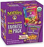 36 ct Annie's Bunny Favorite Packs $8.91