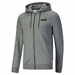 PUMA Men's Essentials Full Zip Hoodie $16