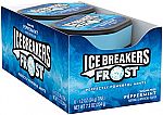 6-Count ICE BREAKERS FROST Peppermint Flavored Sugar Free Breath Mints $5.70