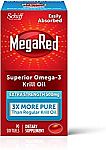 Omega-3 Fish Oil 500mg - Megared Extra Strength Softgels (90 count) $14