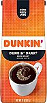11-oz Dunkin' Ground Coffee (Dark Roast) $3.75 and more
