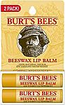6-Ct Burt's Bees 100% Natural Origin Moisturizing Lip Balm $9.22