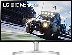 LG 32UN550-W 32" UHD VA Monitor (Open Box) $169.99