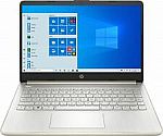 HP 14" 14-dq0003dx HD Laptop (N4020 4GB 64GB Gold) $219.99
