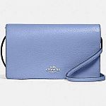 Coach Anna Foldover Crossbody Clutch $57 & more