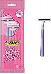 40-Ct BIC Silky Touch Women's Twin Blade Disposable Razor $5.48