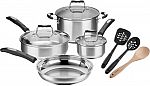 Cuisinart Stainless Steel 10 PC Cookware Set $59.99