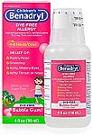 4 Oz Children's Benadryl Allergy Liquid $3.55