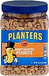 2-Pack 34.5-oz Planters Honey Roasted Peanuts $7.80 & More