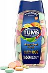 160 Count TUMS Ultra Strength Antacid Tablets for Chewable Acid Indigestion and Heartburn Relief $5