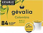 84-Ct Gevalia K-Cup Coffee Pods $20.56