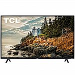 43" TCL 43S421 4K UHD HDR LED Roku Smart TV $228