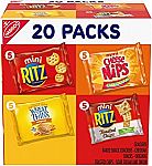 20 Ct NABISCO Savory Cracker Variety Pack $5.93