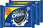 3-Pk Family Size Oreo Chocolate Cookies $8