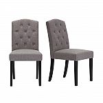 StyleWell 2-Pack Tufted Dining Chairs $114 and more