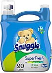 95 Oz Snuggle Plus Super Fresh Liquid Fabric Softener $4.26