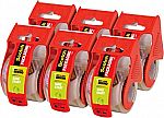 6-Pack Scotch Sure Start Shipping Packaging Tape $8.99
