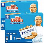 9-Count Mr. Clean Magic Eraser Cleaning Pads w/ Durafoam (Original) (2 for $9.75)
