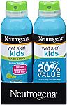 4-Pack 5-oz Neutrogena Wet Skin Kids Sunscreen Spray SPF 70+ $18 & More