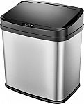 Insignia 8 Gal. Automatic Trash Can - Stainless steel $29.99