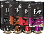 40-Ct Peet's Coffee Espresso Capsules $12