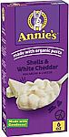12-Pack Annie's Shells & White Cheddar Macaroni and Cheese $9.77