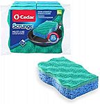 6-Pack O-Cedar Scrunge Multi-Use Scrubbing Sponge $4.38