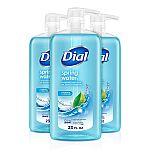 Prime Members: 3-Pack 23-Oz Dial Body Wash (Spring Water) $5.20